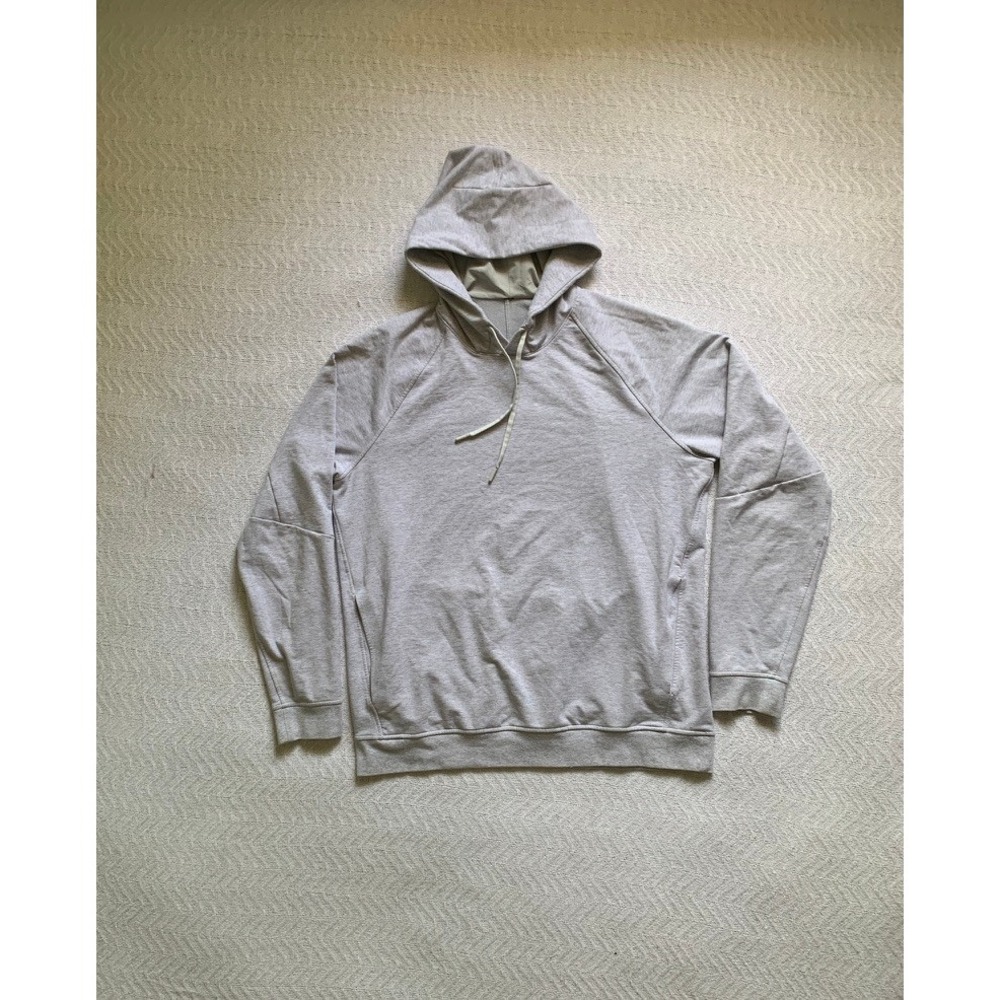 Lululemon Hoodie Men's XL‎ Gray City Sweat Pullover Sweatshirt Athletic Stretch